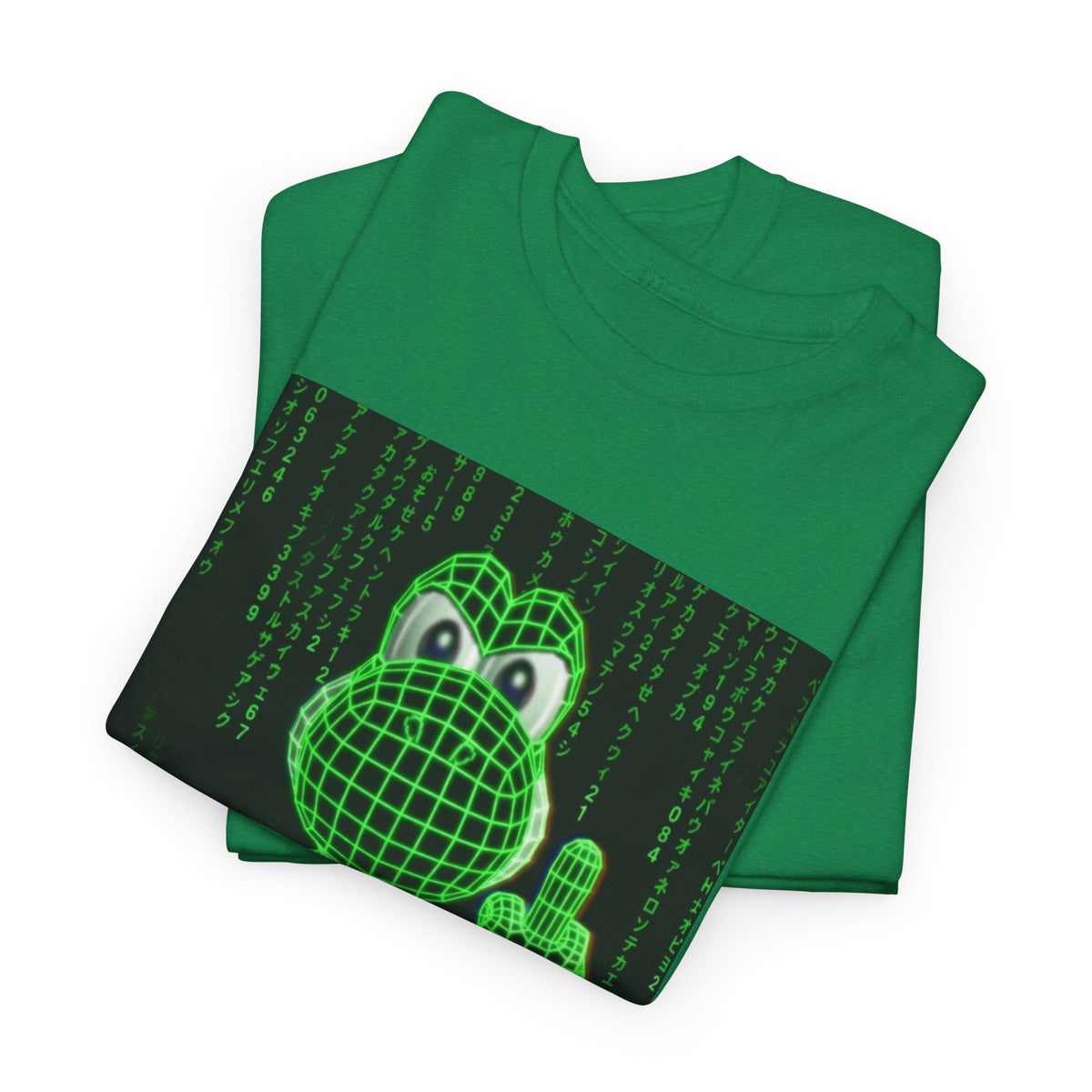 Matrix Yoshi Flipping The Bird Tee