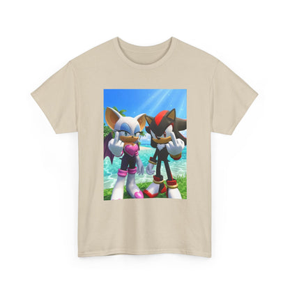 Rouge And Shadow Flipping The Bird Tee (Design 3)
