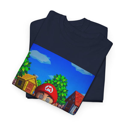 Mushroom-Tripping Mario Flips The Bird Tee