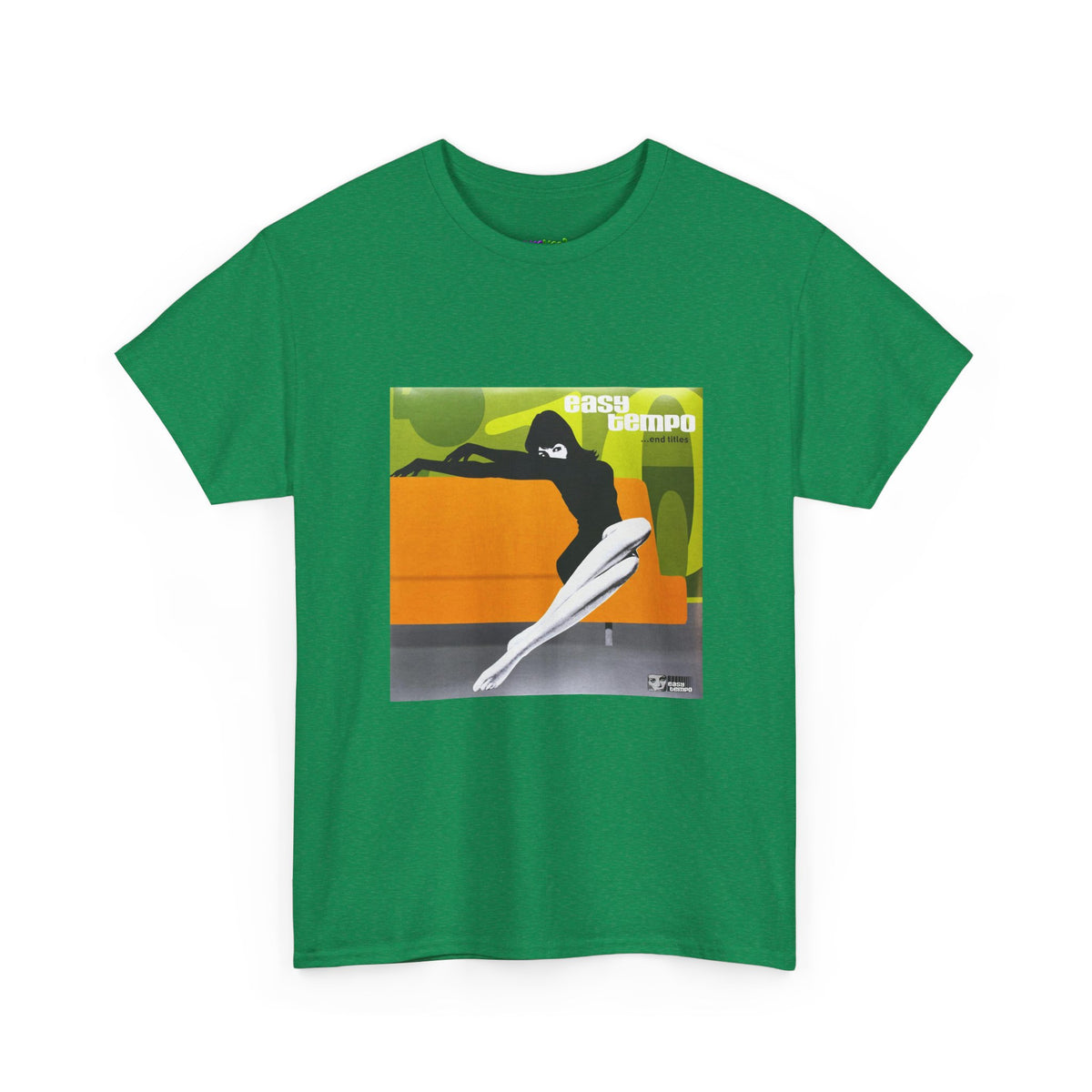 Urban Green Pulse Graphic Tee
