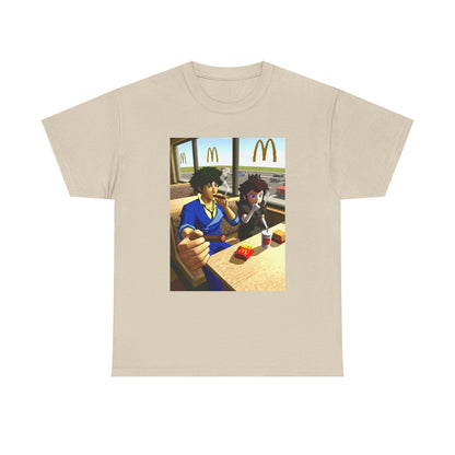 Spike Spiegel And Bowser Jr. Smoking Tee