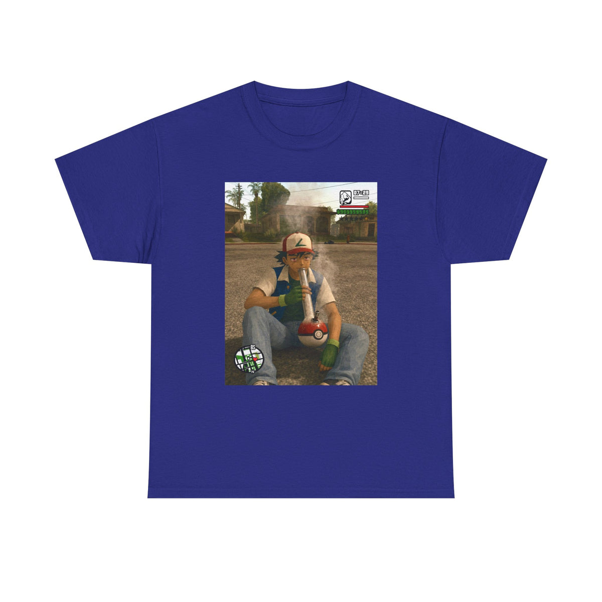 Ash Ketchum Bong Hit Tee