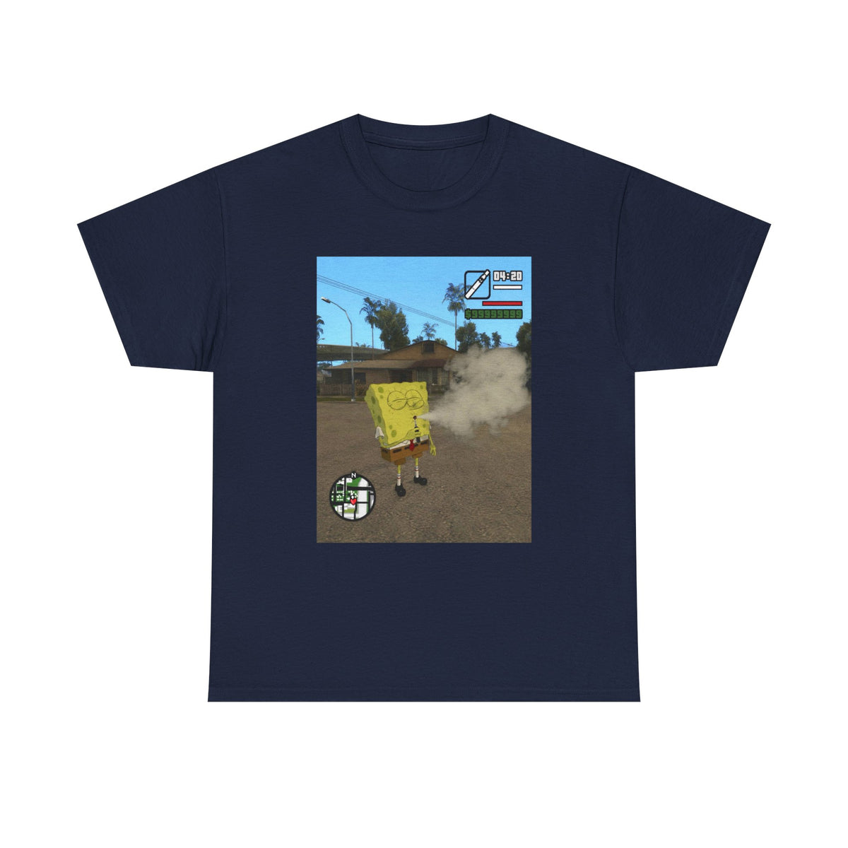 Spongebob 4:20 Grand Theft Auto Street Scene