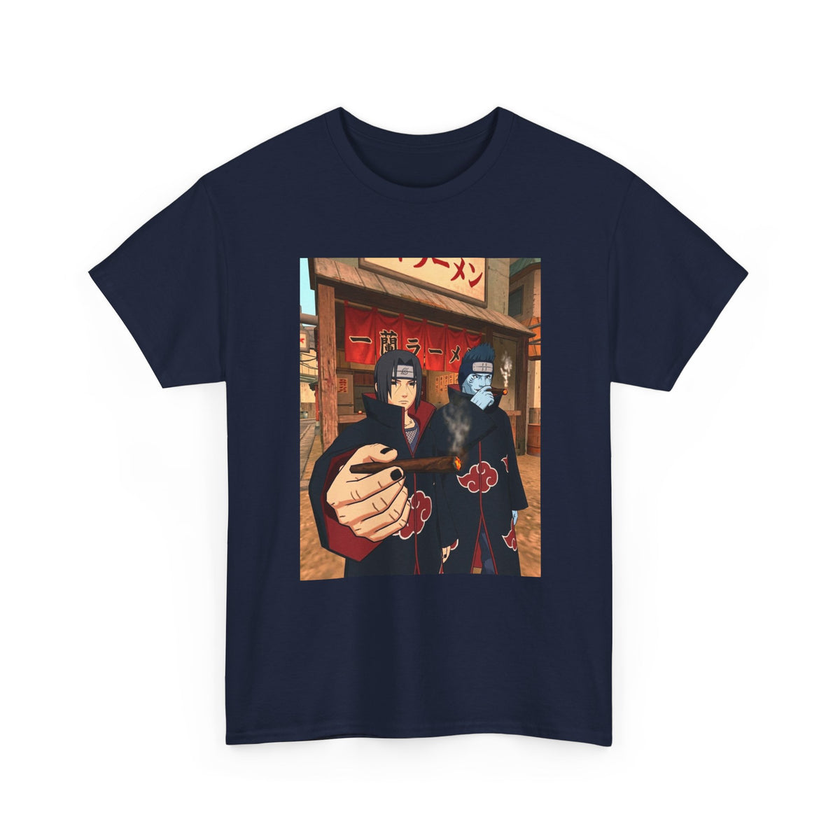 Itachi And Kisame Smoking Cigars Tee
