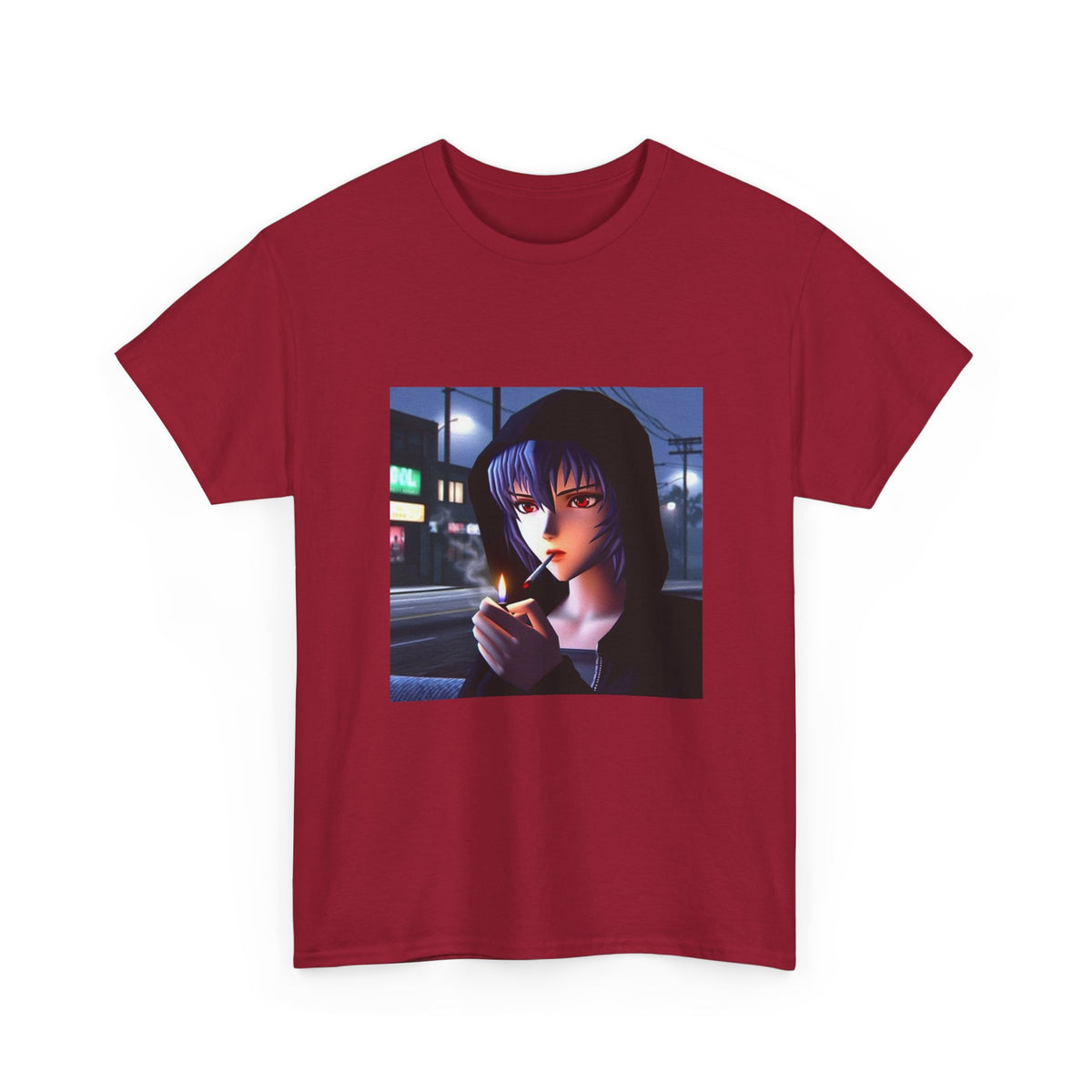 Rei Ayanami cruising GTA San Andreas Tee (Design 2)