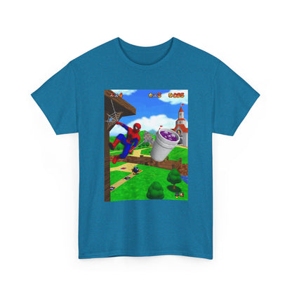 Spiderman Swinging With A Lean Cup Tee