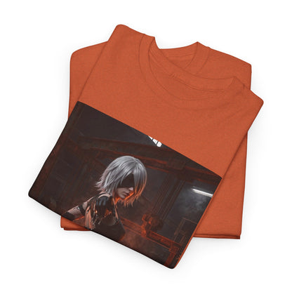 2B Pointing in Fiery Industrial Zone Tee