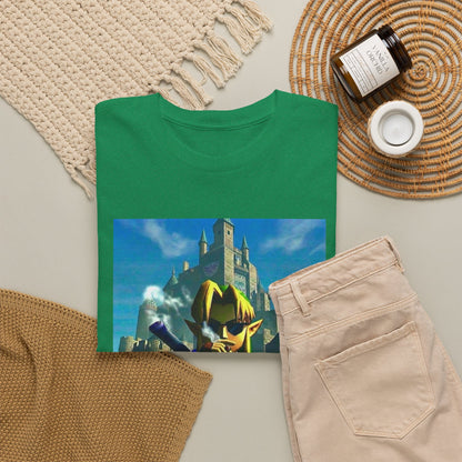 Link Smoking Deku Stick In Hyrule