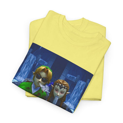 Hylian Heroes Chilling in the Ice Cavern