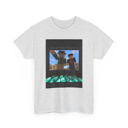 Pixelated Duo With Precious Gems