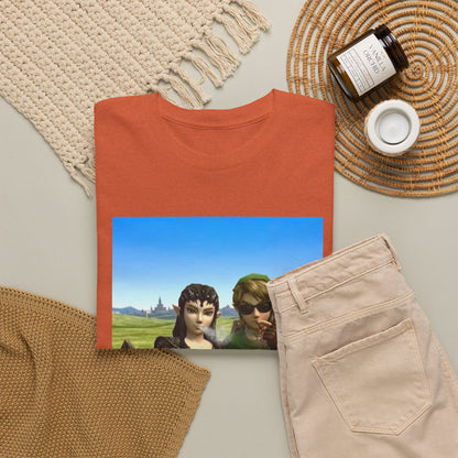 Link And Midna Smoking Blunts Tee
