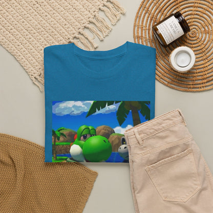 Yoshi And Dry Bones Smoking Blunts Tee