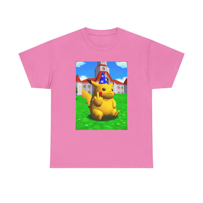 Salty Pikachu Giving The Middle Finger Tee