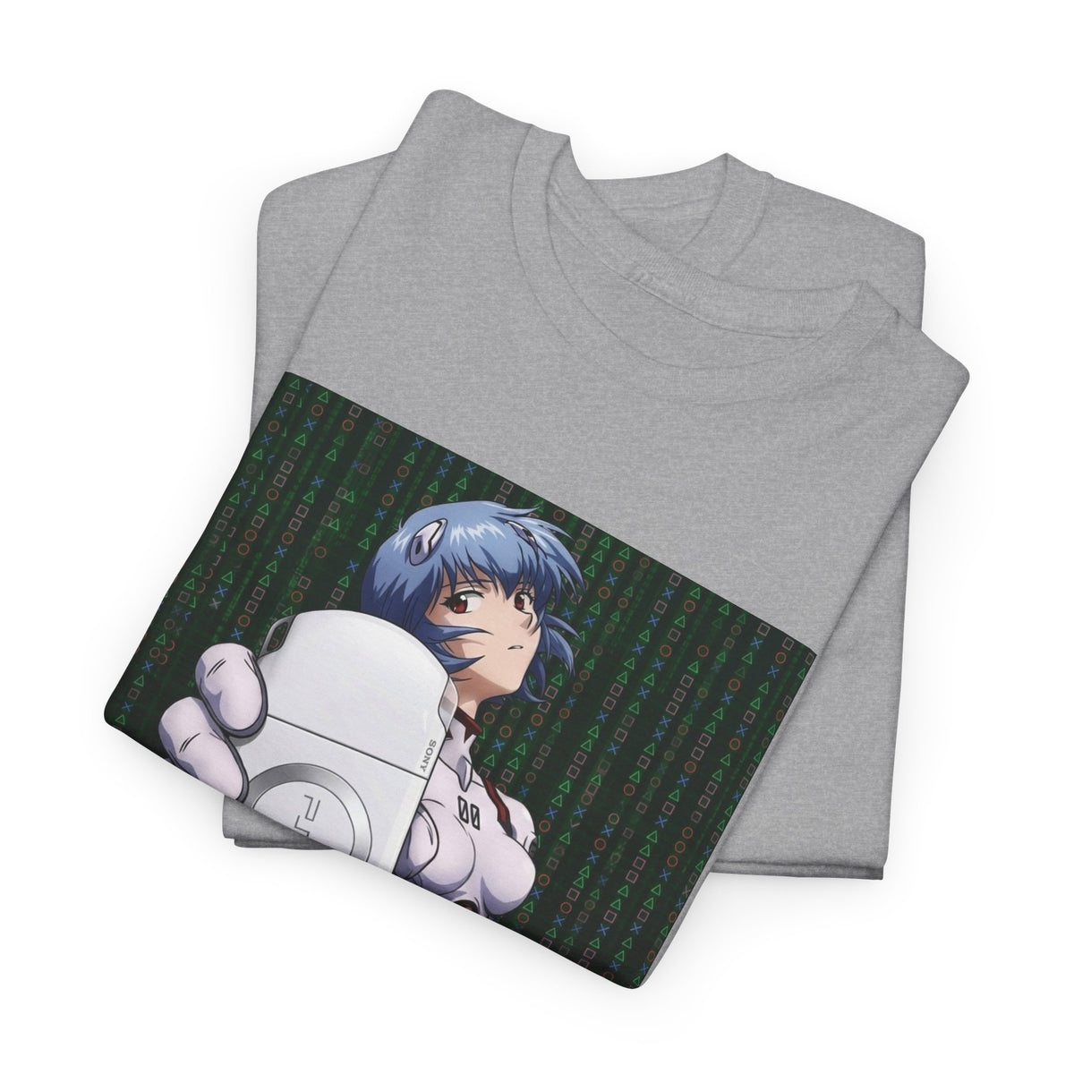 Rei Ayanami Gaming In The Matrix