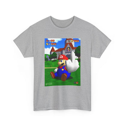 Mario Giving The Finger At Peach's Castle