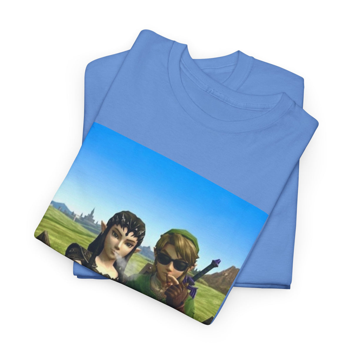 Link And Midna Smoking Blunts Tee