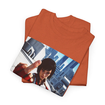 Faith Connors Flipping The Bird Rooftop Tee