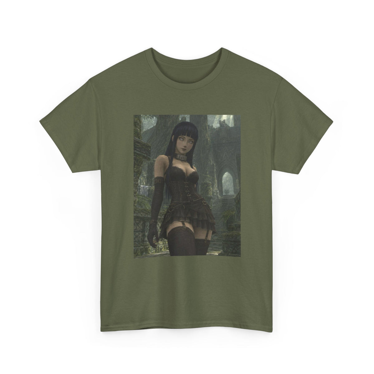 Gothic Byakugan Empress In Ancient Ruins