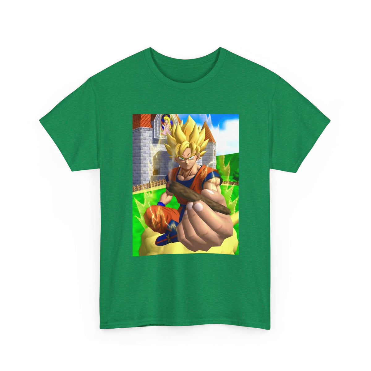 Super Saiyan Goku Holding A Blunt Tee