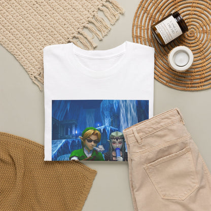 Stoner Link and Zelda Chillin' in Zora's Domain