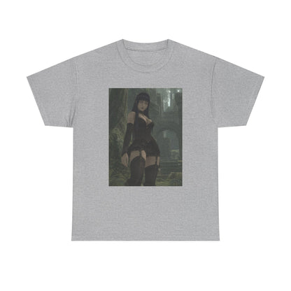 Gothic Byakugan Maiden In Ancient Ruins Tee