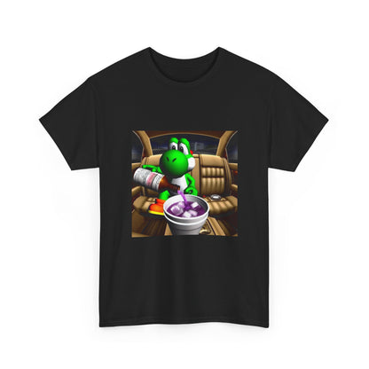 Yoshi Pouring Lean In Car Tee