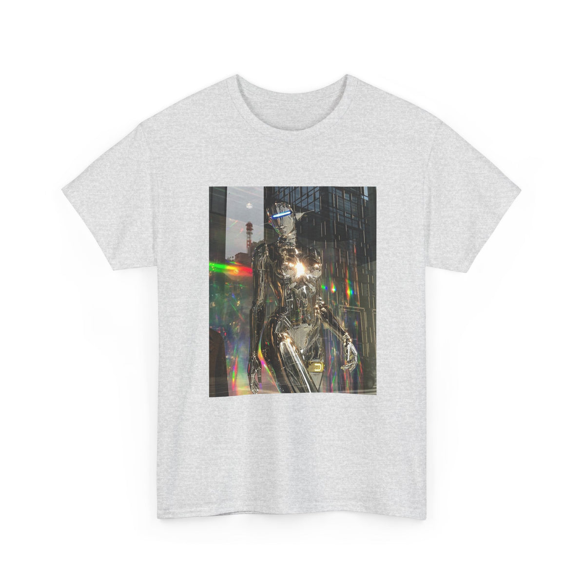 Neon Ember Flow Graphic Tee