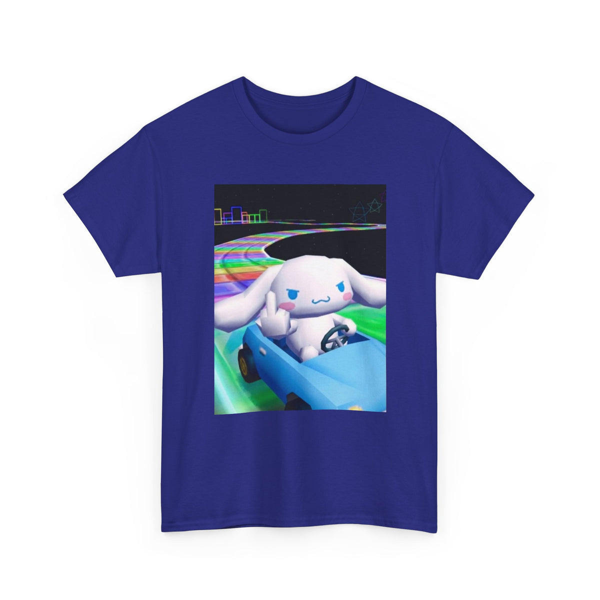Cinnamoroll Kart Race Middle Finger Tee