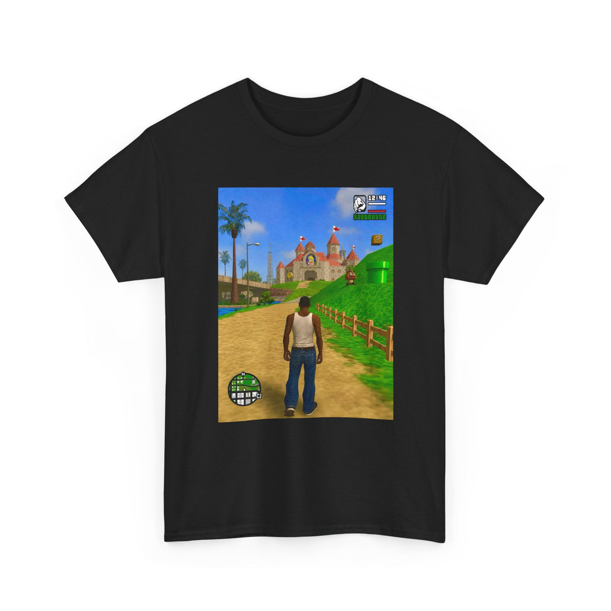 CJ Discovers Mushroom Kingdom Tee