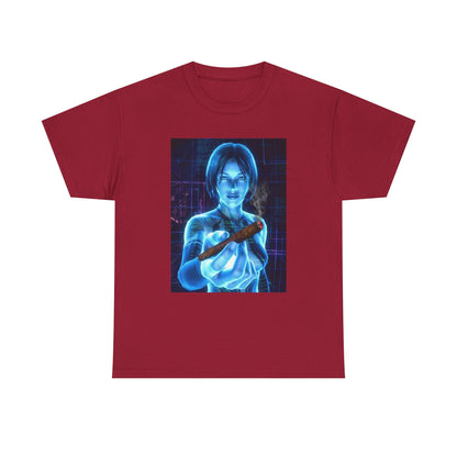 Holographic AI Offering You A Blunt Tee