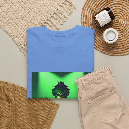 Edgy Green Princess DJ Flipping The Bird Tee