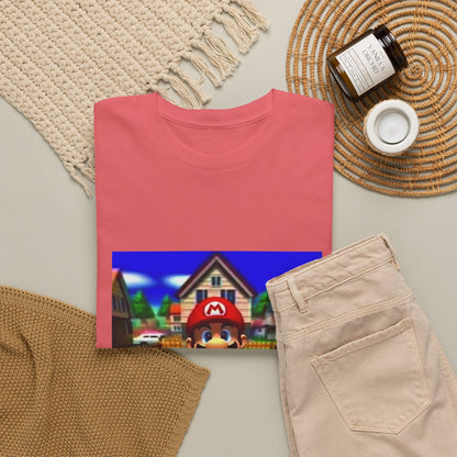 Mario Giving The Finger Tee