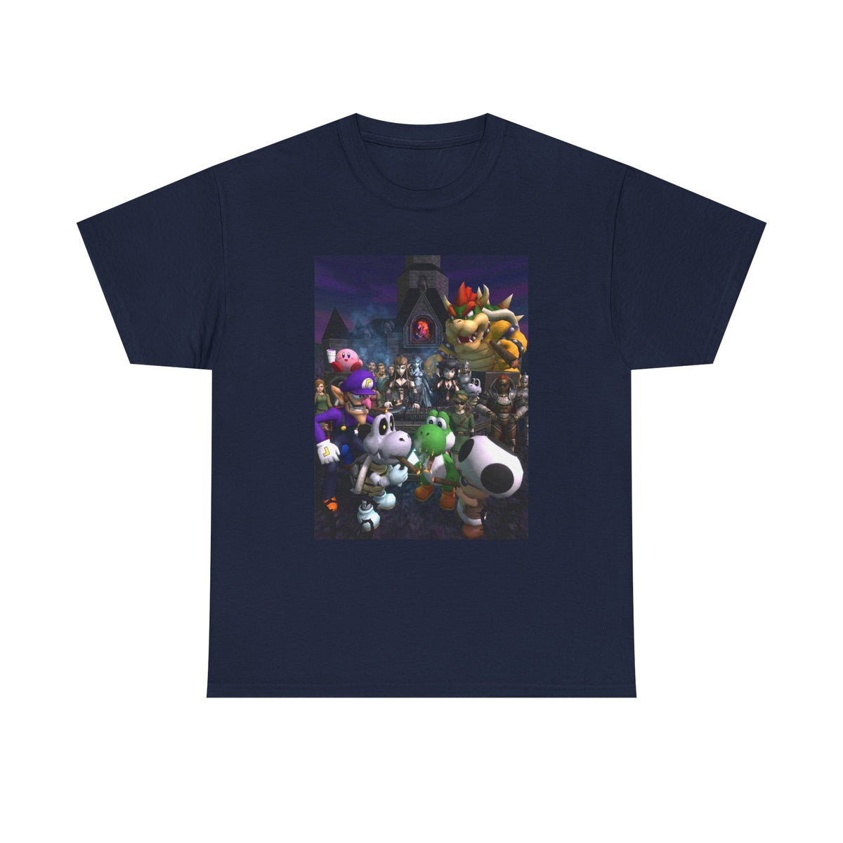 Waluigi And Friends Gathering At The Castle