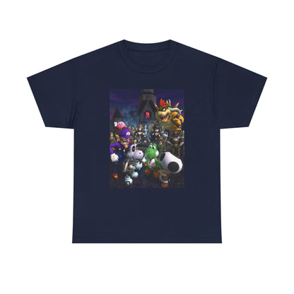 Waluigi And Friends Gathering At The Castle