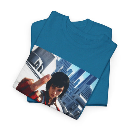 Faith Connors Flipping The Bird Rooftop Tee