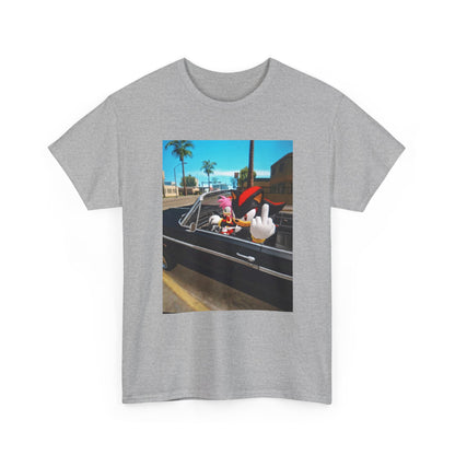 Shadow The Hedgehog Driving With Attitude Tee