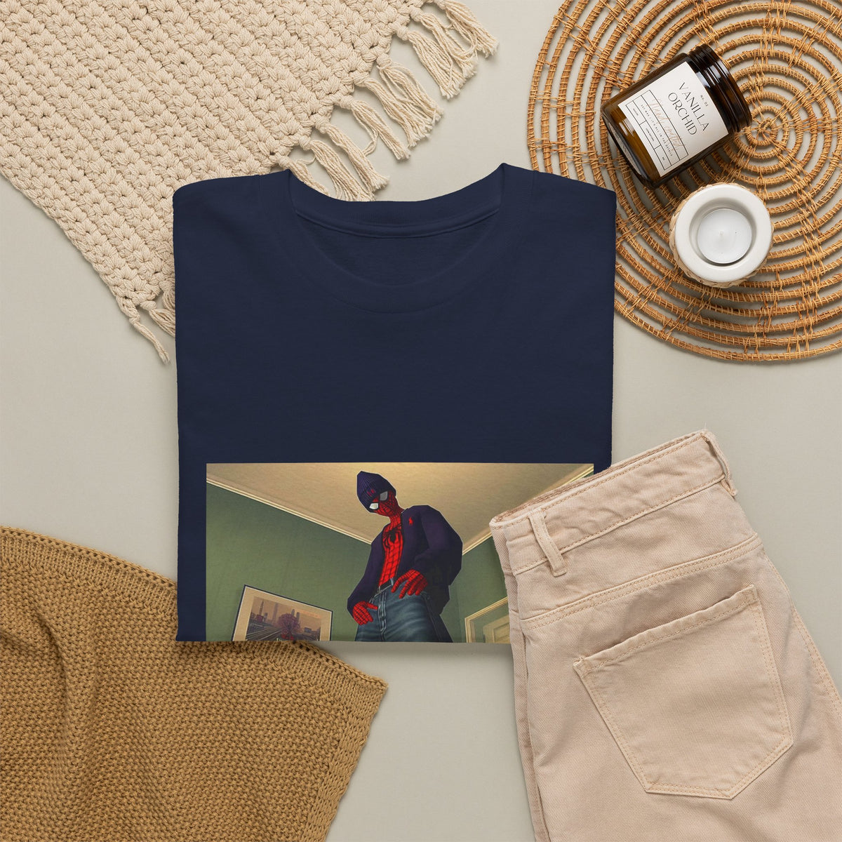 Street Spider-Man Chillin' In His Room Tee