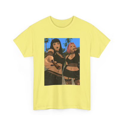 Gothic Girls Hotboxing In Paradise Tee