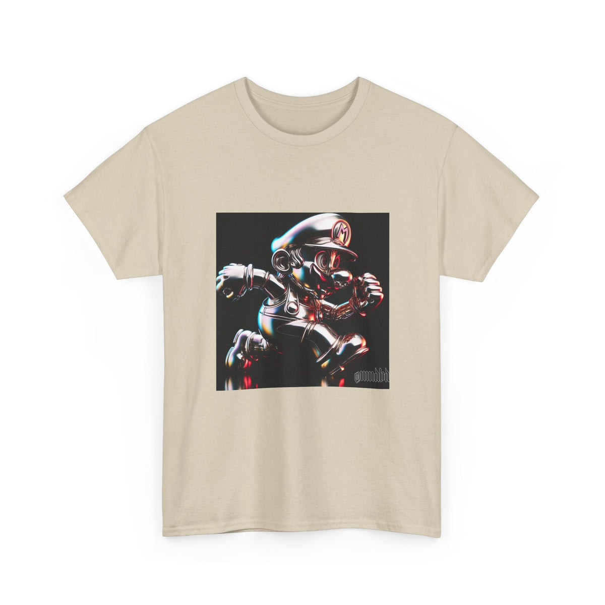 Chrome Plated Mario Running