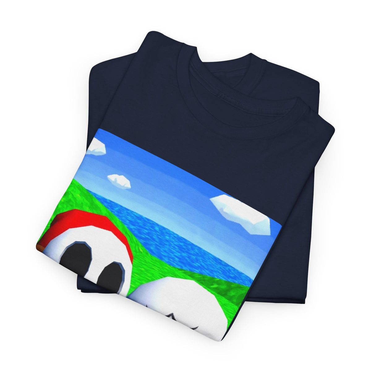 Shy Guy And Boo Flipping Off Tee (Design 5)