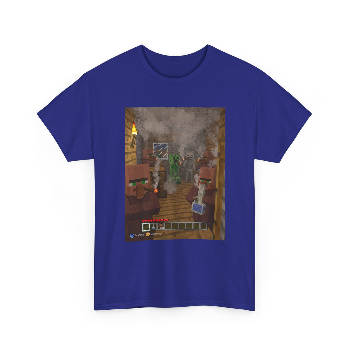 Minecraft Characters Hotboxing The House