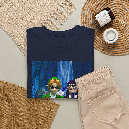 Hero and Princess Taking A Hit Tee