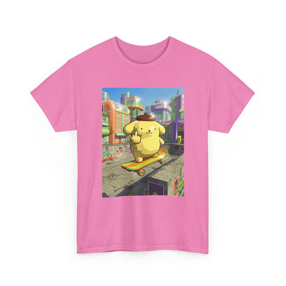 Pompompurin Flipping Bird Skate Park Tee