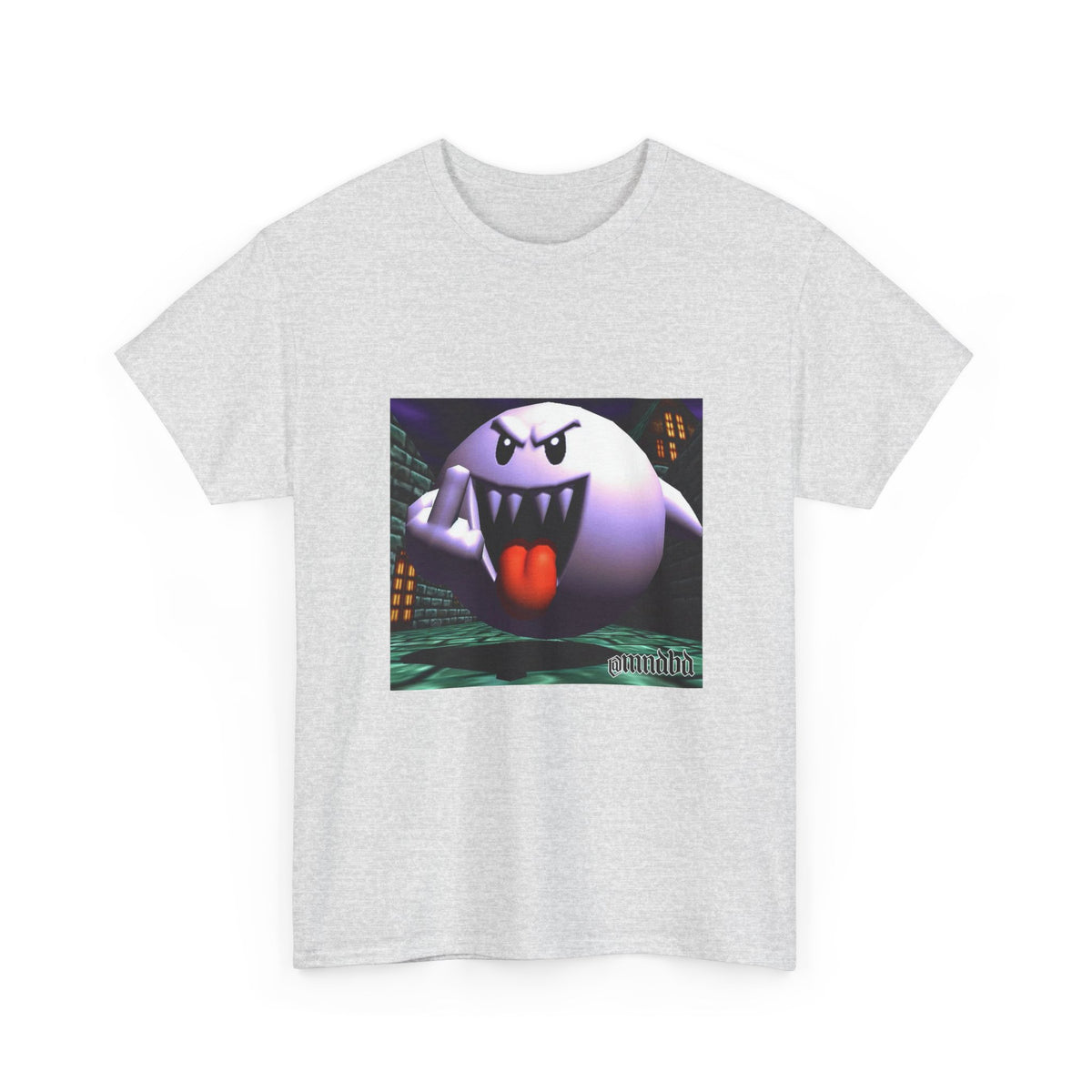 Aggressive Boo Flipping The Bird Tee