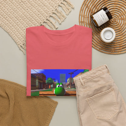 Yoshi Chillin' On The Bench Streetwear Tee