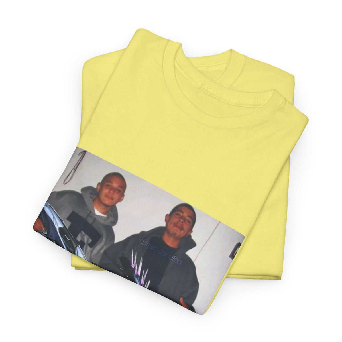 Midnight Leaf Pulse Graphic Tee