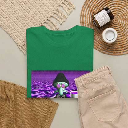 Squidward Sipping Lean In A Purple Haze