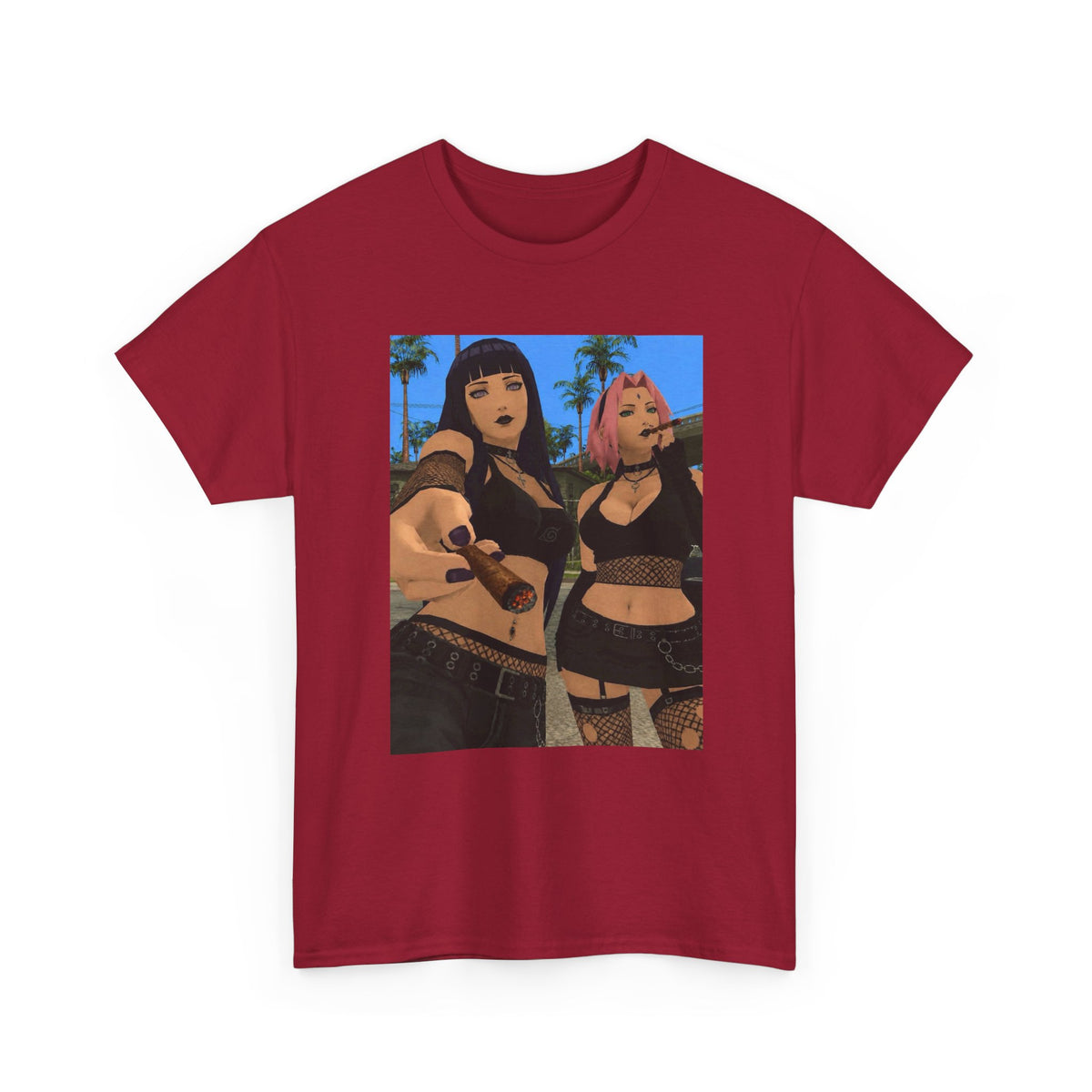 Gothic Girls Hotboxing In Paradise Tee