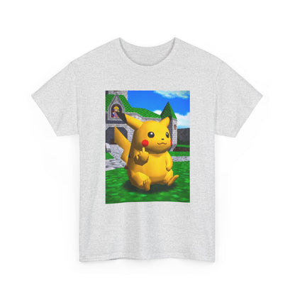 Pikachu Giving The Middle Finger Tee