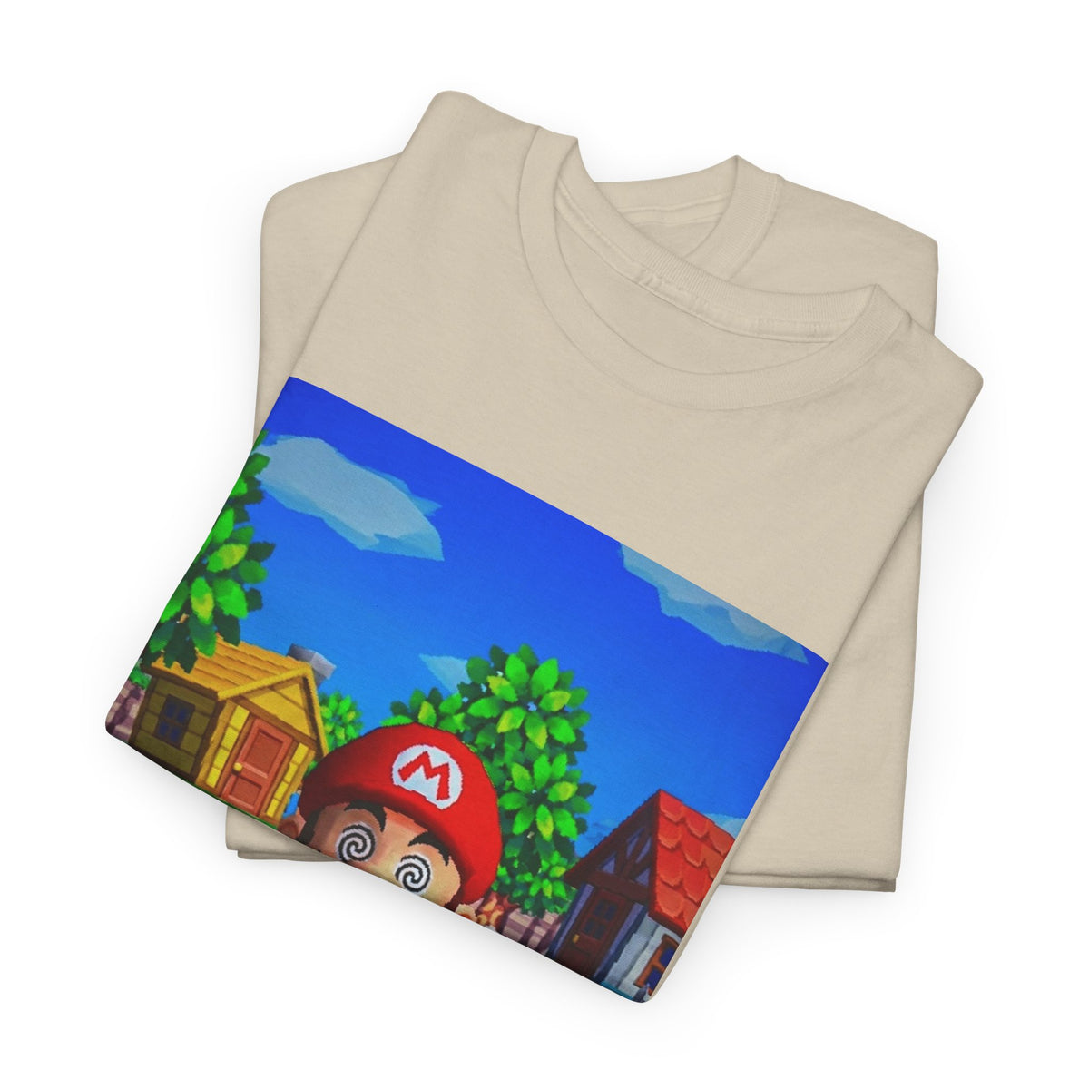 Mushroom-Tripping Mario Flips The Bird Tee